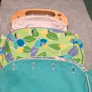 🌴 Lilly Pulitzer Bermuda bag with 3 covers. 🌴